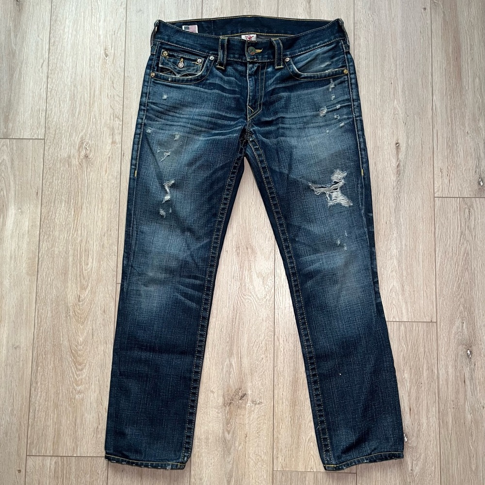 True Religion Ricky Premium Vintage Shallowmaker Jeans